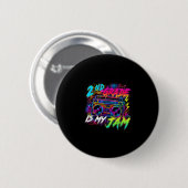 Die zweite Klasse ist Jam Retro zurück zur Schule Button (Vorne & Hinten)