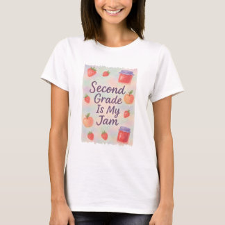 Die zweite Klasse ist meine Marmelade Süße Erdbeer T-Shirt