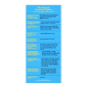 Die zweite kommt / Vergewaltigung Werbekarte (Hinten)