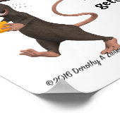 Die zweite Maus bekommt den Käse Poster (Ecke)