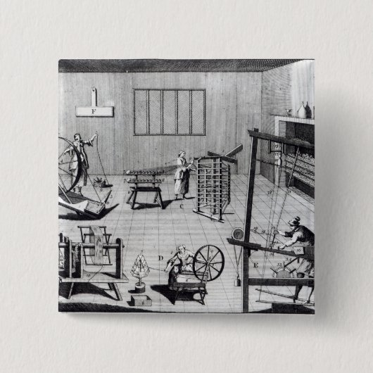 Die zweite Platte der Woollen Fertigung Button (Vorderseite)