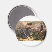 Die zweite Schlacht um Bull führt den Zivilen Krie Magnet (Vorderseite/Rückseite)