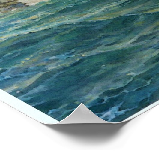 Die zweite Schlacht um die Virginia Capes Poster (Ecke)