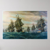 Die zweite Schlacht um die Virginia Capes Poster (Vorne)