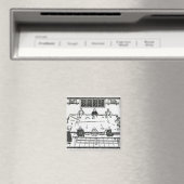 Die zweite Tabelle der guten Kultur Magnet (In Situ (Geschirrspüler))