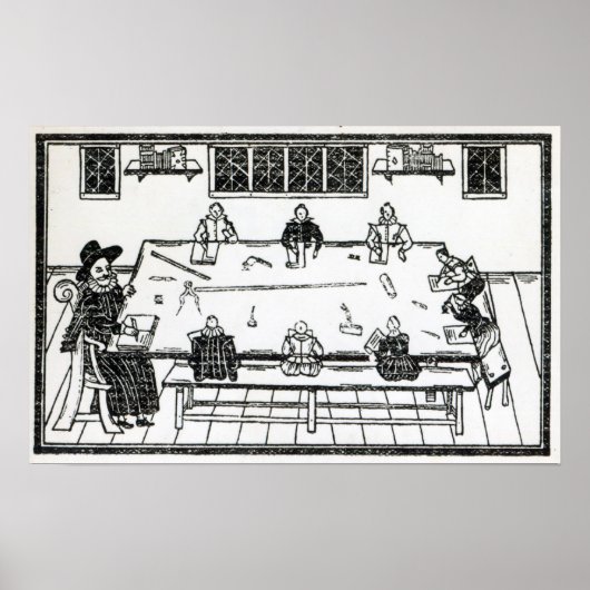 Die zweite Tabelle der guten Kultur Poster (Vorne)