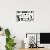Die zweite Tabelle der guten Kultur Poster (Heimbüro)