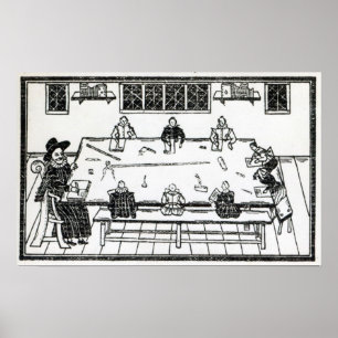 Die zweite Tabelle von gutem ernähren Poster