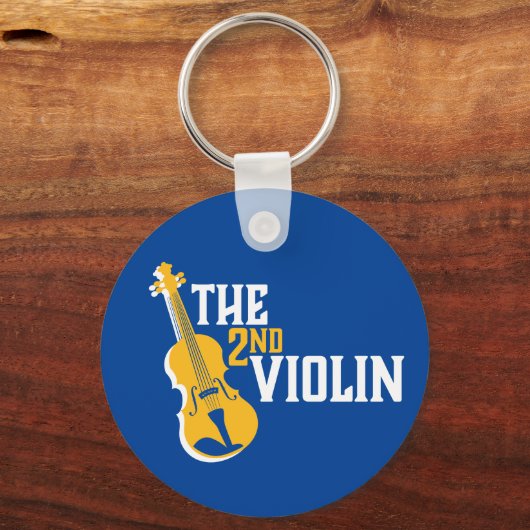 Die zweite Violinspielermusik Schlüsselanhänger (Vorderseite)