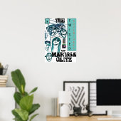 DIE ZWEITEN ABENTEUER VON MARISSA GLITZ POSTER (Heimbüro)