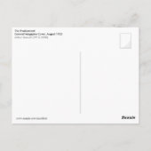 Die Zwickmühle, 1955 Postkarte (Rückseite)