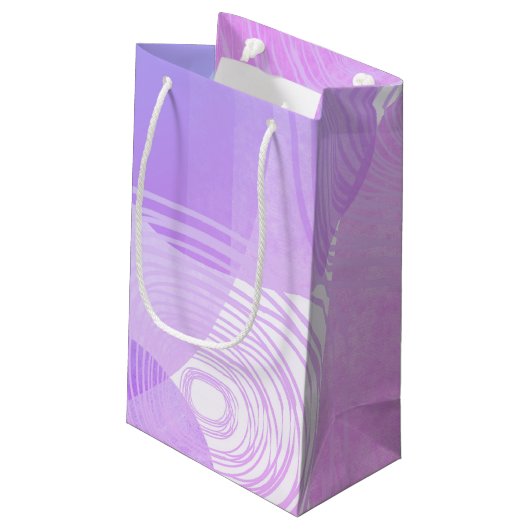 Die Zwillinge Gemini Kleine Geschenktüte (Rückseite Schrägansicht)