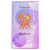 Die Zwillinge Gemini Kleine Geschenktüte (Vorderseite)