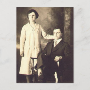 Die Zwillinge im Jahr 1930 Postkarte
