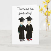 Die Zwillinge sind eine geschlossen Karte (Gelbe Blume)