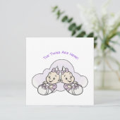 Die Zwillinge sind hier Karte (Stehend Vorderseite)