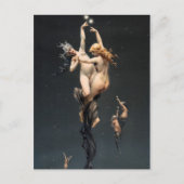 Die Zwillings-Sterne Postkarte (Vorderseite)