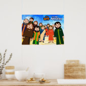 Die zwölf Apostel Poster (Küche)