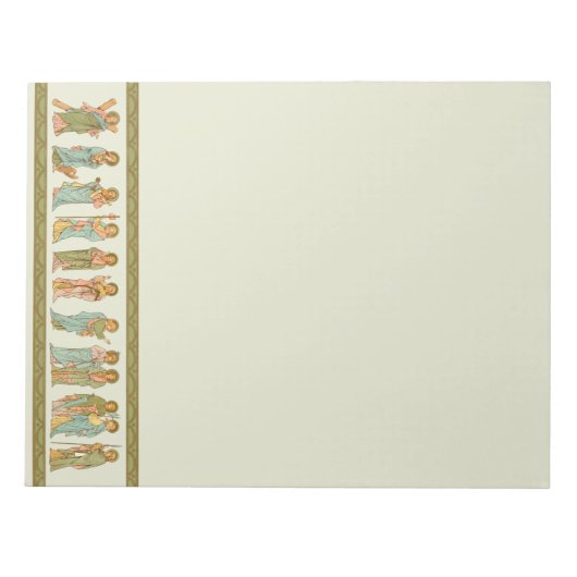 Die zwölf Apostel (RLS 20a) 8,5"x11" Notizblock (Vorderseite)