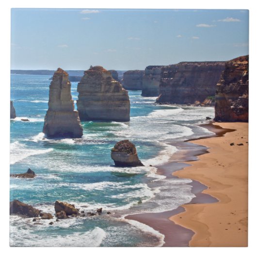 Die zwölf Apostel, Victoria, Australien Fliese (Vorderseite)