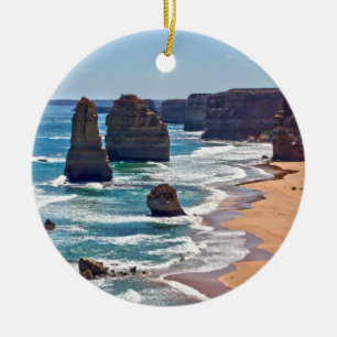 Die zwölf Apostel, Victoria, Australien Keramik Ornament