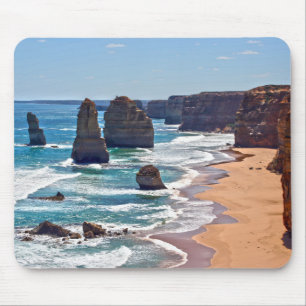 Die zwölf Apostel, Victoria, Australien Mousepad