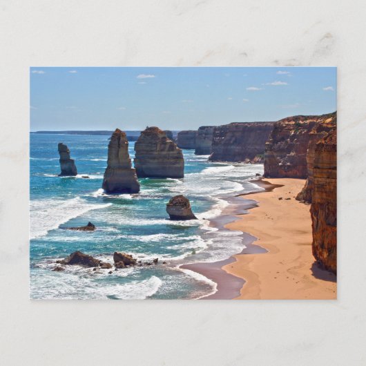 Die Zwölf Apostel, Victoria, Australien Postkarte (Vorderseite)
