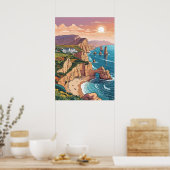 Die Zwölf Apostel Victoria Poster (Küche)