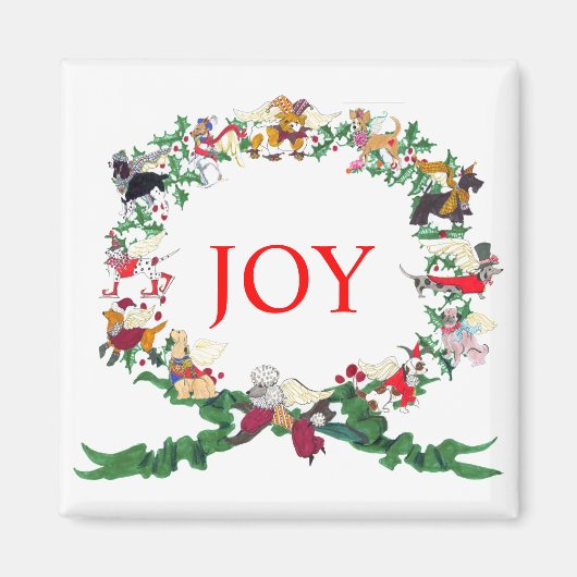 Die zwölf Hunde des Weihnachtsmagneten Magnet (Vorne)