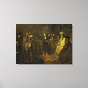 Die zwölf Jährigen Jesus vor Leinwanddruck
