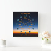 Die Zwölf Jünger der Uhr des Jesus-Quadrats (Zuhause)