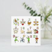 Die zwölf Tage Weihnachten (Stehend Vorderseite)