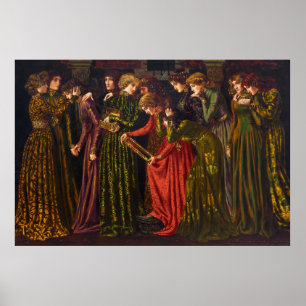 Die zwölf Tanzprinzessinnen von Gustave Stevens Poster