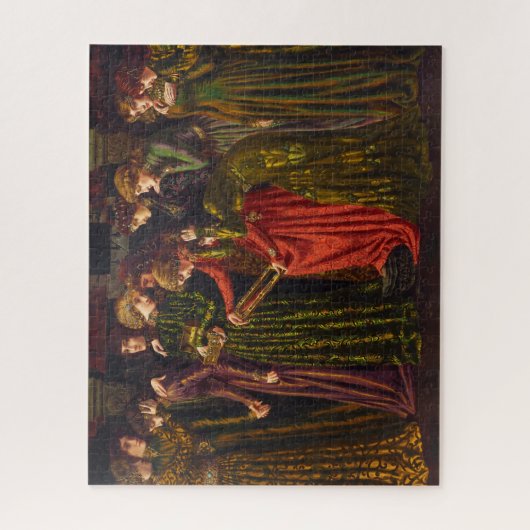 Die zwölf Tanzprinzessinnen von Gustave Stevens Puzzle (Vertikal)