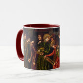 Die zwölf Tanzprinzessinnen von Gustave Stevens Tasse (Vorderseite Links)