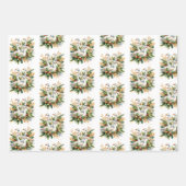 Die zwölf Weihnachtstage Geschenkpapier Set (Vorderseite 3)