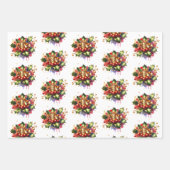 Die zwölf Weihnachtstage Geschenkpapier Set (Vorderseite 2)