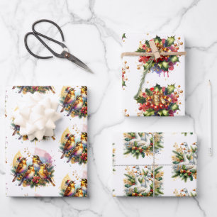Die zwölf Weihnachtstage Geschenkpapier Set