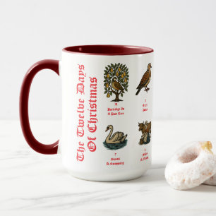 Die zwölf Weihnachtstage Tasse