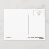 Die Zypressenbäume 2 Postkarte (Rückseite)