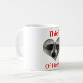 Dieb der Herzen Kaffeetasse (Vorderseite Links)