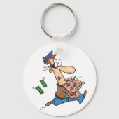 Dieb-Geld Schlüsselanhänger (Rückseite)