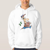 Dieb stiehlt Geld Hoodie (Vorderseite)