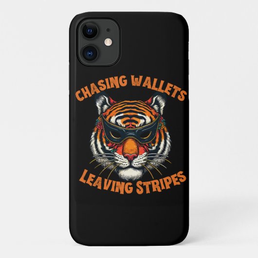 Dieb-Tiger Case-Mate iPhone Hülle (Rückseite)