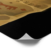 Diebesmeer Poster (Ecke)