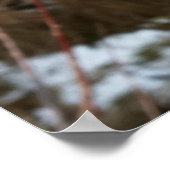 Diebstahl im Januar Poster (Ecke)