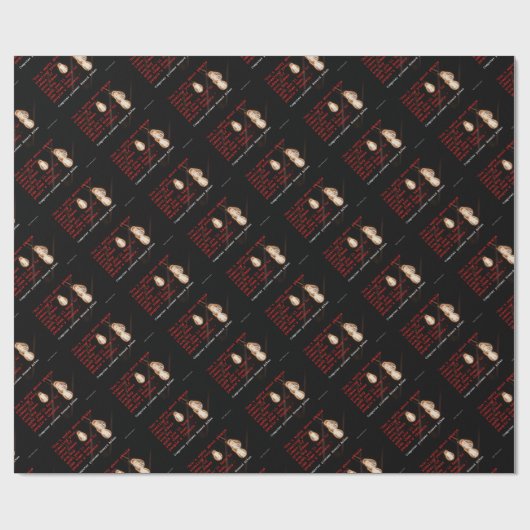 Diebstahl von Ideen Geschenkpapier (Flach)