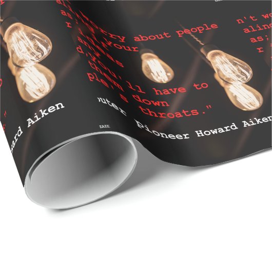 Diebstahl von Ideen Geschenkpapier (Rolleneckpunkt)