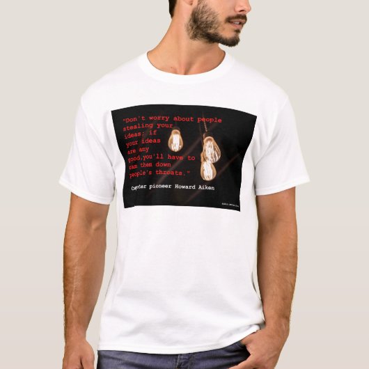 Diebstahl von Ideen T-Shirt (Vorderseite)