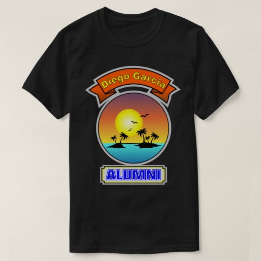 Diego Garcia Alumni (allgemein) T-Shirt (Design vorne)